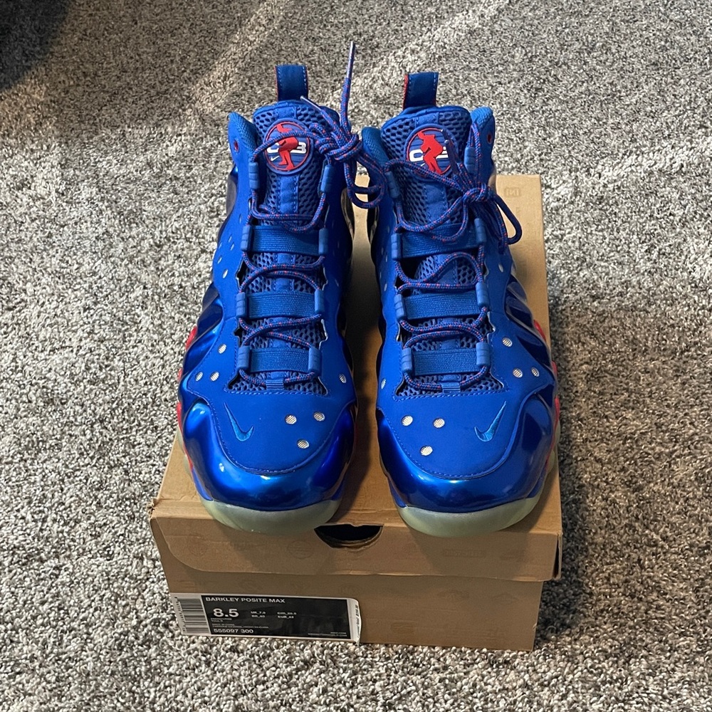 Nike Barkley Posite Max  Royal Blue Sneakers